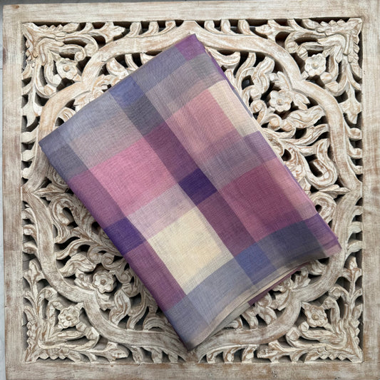 Soft linen tissue checks